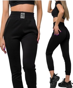 SPODNIE DRESOWE KIESZONKI GUMKA KOLORY BAWEŁNA L/XL