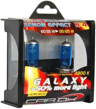 car ok H4 BLUE GALAXY+50% kpl.2szt nOK(5*)