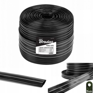 Капельная лента Шланг для капельного орошения Веревка 1,5л/ч 10см BRADAS 100м