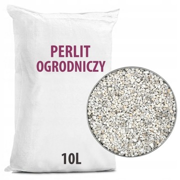 PERLIT Ogrodniczy ROZPULCHNIA GLEBĘ Ukorzenia 10L
