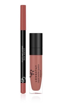 Golden Rose Matte Lipkit Zastaw do Ust Warm Sable