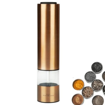 MŁYNEK DO SOLI PIEPRZU ELEKTRYCZNY STAL NIERDZEWNA