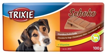 Trixie Czekolada Czarna Mleczna psa Witaminy 100g