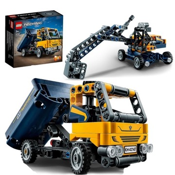 LEGO Technic 42147 Wywrotka Ciężarówka 2w1 Koparka Prezent na Urodziny