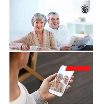 ВРАЩАЮЩАЯСЯ ВНУТРЕННЯЯ КАМЕРА 64G WIFI ЛАМПА 1080P РЕЗЬБА E27 НОЧНОГО ВИДЕНИЯ