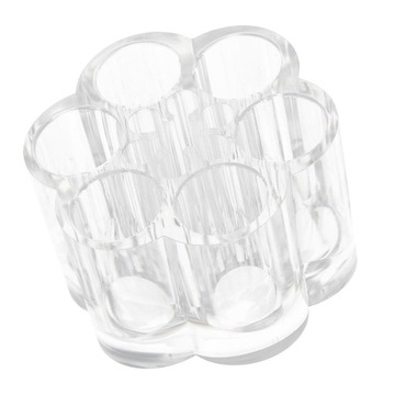 Bottle organizer for mini brushes, 6 slots, with