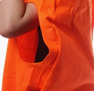 НАряд ТЫКВЫ ПЛАТЬЕ НА ХЭЛЛОУИН КОСТЮМ ТЫКВЫ + КОРЗИНА 3 шт.