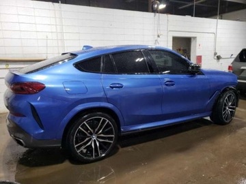 BMW X6 G06 2020 BMW X6 2020, 4.4L, 4x4, M50i, od ubezpieczalni 4.4 Benzyna 523KM, zdjęcie 4