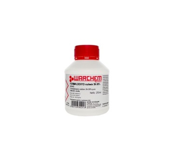 FORMALDEHYD r-r 36-38% (FORMALINA) czysty - 250ml