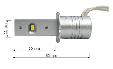 Светодиодные лампы H3 4000 лм Комплект Customize LED Pro