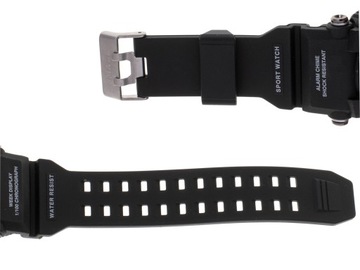 Zegarek męski militarny wodoodporny solidny wytrzymały LED SMAEL czarny