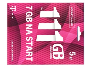 Starter T-MOBILE 7 GB - internet na kartę