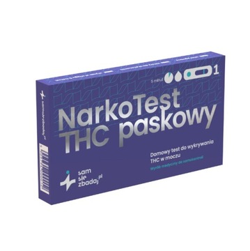 Test narkotykowy THC z moczu - Wykryj marihuane haszysz