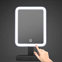 КОСМЕТИЧЕСКОЕ ЗЕРКАЛО С ПОДСВЕТКОЙ USB LED БАТАРЕИ