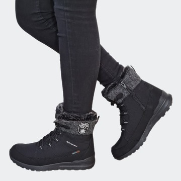 Американские зимние ботинки Trappers Warm Black 39