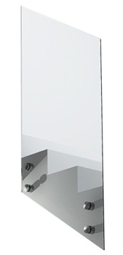 KOMPLETNA BALUSTRADA SZKLANA SCHODOWA ROTULE Fi 50