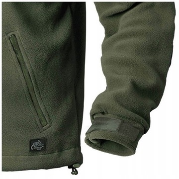 Polar Bluza polarowa taktyczna Helikon Classic Army Zielona L