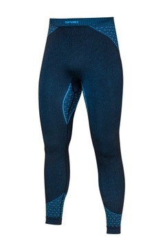 Spodnie Termoaktywne motocyklowe męskie SPAIO BREEZE BLACK/BLUE XL