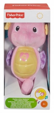 Fisher Price Glowing Seahorse успокаивающие мелодии для сна, розовый DGH83
