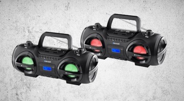 BOOMBOX TUBA RADIO MP3 USB WIEŻA GŁOŚNIK BLUETOOTH