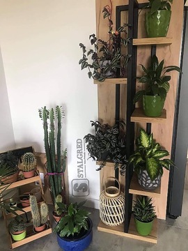 СТОЯЩИЙ СТЕНД ДЛЯ ЦВЕТОВ LOFT ПРОМЫШЛЕННЫЙ СТЕНД