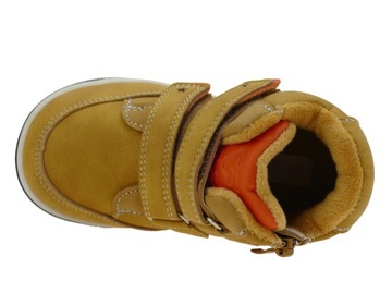 CHŁOPIĘCE TRZEWIKI PÓŁBUTY DZIECIĘCE BUTY PRZEJŚCIOWE NA RZEPY LEKKIE R.25