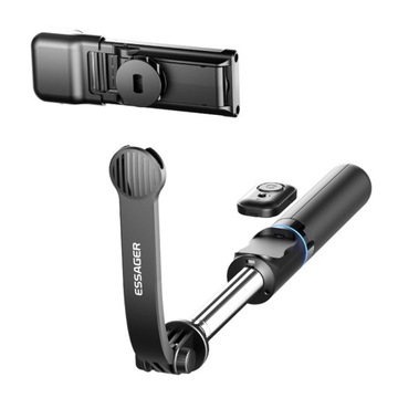 ESSAGER LED Fill Light Design Selfie Stick Tr