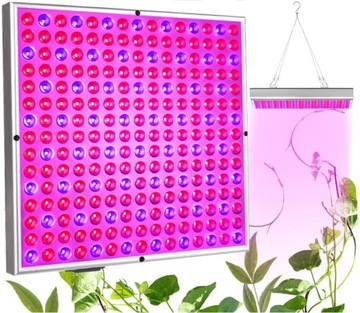 Lampa LED do GROW BOX wzrostu uprawy roślin 225LED