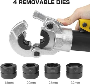 Машина для обжима труб с контурным зажимомTH