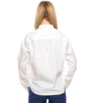 LEE koszula REGULAR white PLAIN SHIR _XS