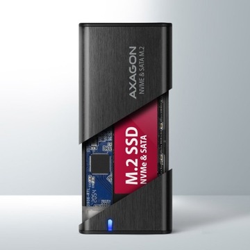 Корпус SSD USB-C 3.2 Gen 2 — M2 NVMe/SATA