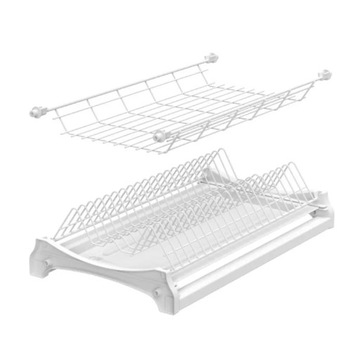 Suszarka do naczyń ociekarka NOMET 80 cm biała 2P