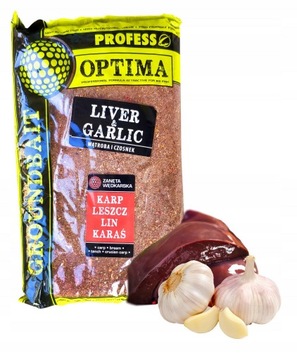 PROFESS Zanęta OPTIMA 10kg WĄTROBA CZOSNEK