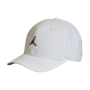 Czapka bejsbolowa Air Jordan Logo Jumpman Rise Cap White FD5186-100