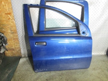 DRZWI PRAWE PRAWY PRZÓD PRZEDNIE FIAT PANDA II 597