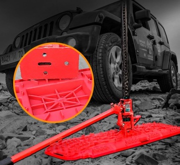 Трапы самые прочные, в них есть место для фермерского домкрата.