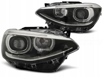 LAMPY TRUE DRL BLACK fits BMW F20 / 21 11-12.14