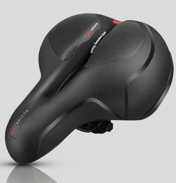 МЯГКОЕ ВЕЛОСИПЕДНОЕ СЕДЛО ГИБКАЯ ПЕНА ВЕНТИЛЯЦИЯ амортизация ОТРАЖЕНИЕ