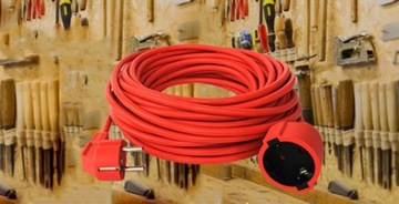 САДОВЫЙ УДЛИНИТЕЛЬ ДЛЯ КОСИЛКИ ФАР КОНСТРУКЦИЯ ТОЛСТАЯ ВЕРЕВКА 3х1,5мм 50м