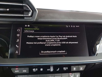 Audi A3 8Y Sportback 1.5 35 TFSI 150KM 2024 Audi A3 Sportback AUDI A3 Sportback 35TFSI S tronic 1.5 Benzyna 150KM, zdjęcie 30