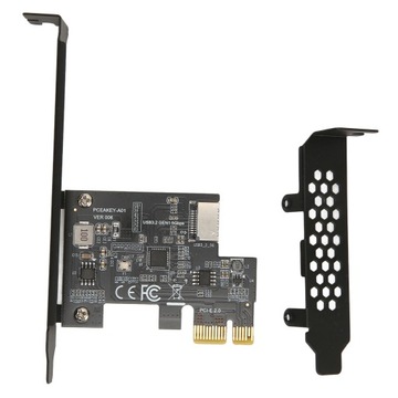 АДАПТЕР PCIE X1 ДЛЯ НАКОПИТЕЛЕЙ USB3.2 GEN1 ТИПА E