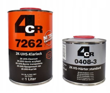 Lakier bezbarwny 4CR 7262 2:1 UHS+ 1,5l Utw.