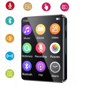 НОСИМЫЙ MP3-ПЛЕЕР С FM-РАДИО ПОРТАТИВНЫЙ MP3-ПЛЕЕР 128 ГБ