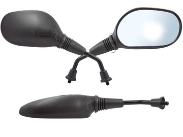 LUSTERKA MOTOCYKL SKUTER M10 PRAWY R+R HOMOLOGACJA