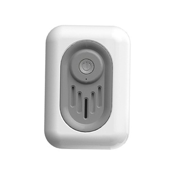 Портативный холодильник с аккумулятором Smell Mini USB Гардеробный холодильник серого цвета
