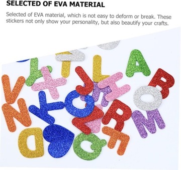 2 Paczki poprawka alfanumeryczna naklejki z jasnymi piankami urocza naklejk