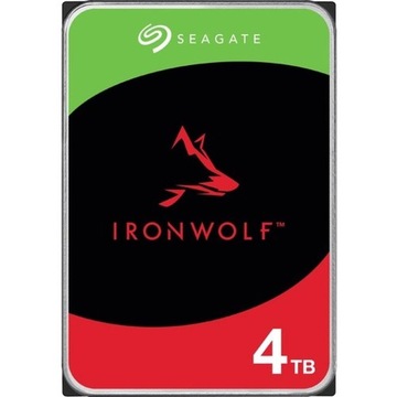 DYSK HDD NAS SEAGATE IRONWOLF 4TB CMR SATA 3