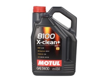 Olej silnikowy Motul 8100 X-CLEAN+ 5W30 5L
