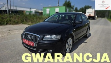 Audi A3 8P Hatchback 3d 2.0 TDI PD 140KM 2008 Audi A3 Sportback climatronic zarejestrowane duza