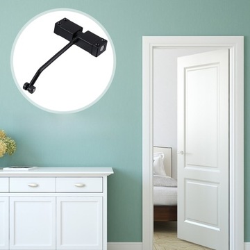 AUTOMATIC DOOR CONNECTOR SELF-CLOSING CLOSER GATE